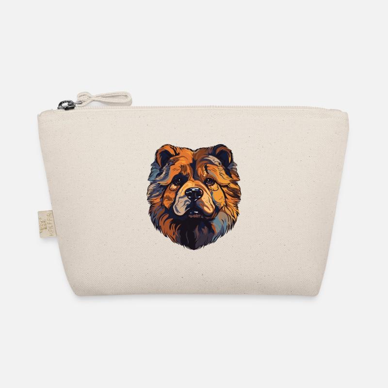 Chow Chow Hund Kopf Bio-Täschchen