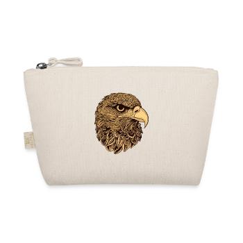 Eagle Head Animal - Organic Pouch - nature - Front