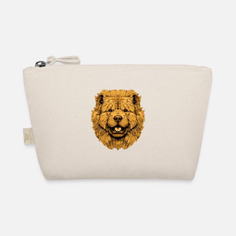 Tête de chien Chow Chow Trousse biologique