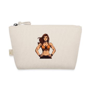 Femme Muscles Séance D’entraînement Gym Fille - Trousse biologique - nature - Devant