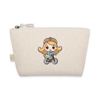 Bande dessinée de fille de bicyclette - Trousse biologique - nature - Devant