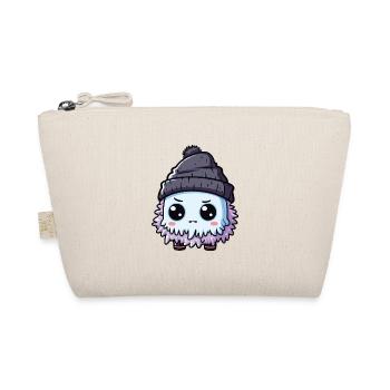 Winter Eskimo Comic Winterlich - Organic Pouch - nature - Front