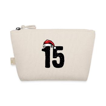 15 Numéro de Noël - Trousse biologique - nature - Devant