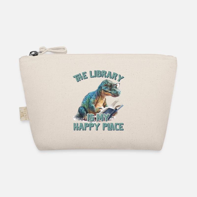 La bibliothèque est mon lieu de bonheur Dino Trousse biologique