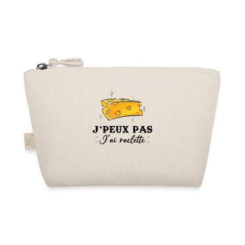J'peux pas j'ai raclette - Trousse biologique - nature - Devant