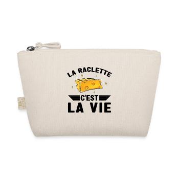 La Raclette C est La Vie Humour Raclette Fromage - Trousse biologique - nature - Devant