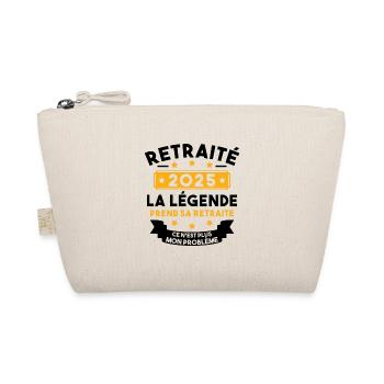 Retraité 2025 Pour Homme Femme Départ Retraite - Trousse biologique - nature - Devant
