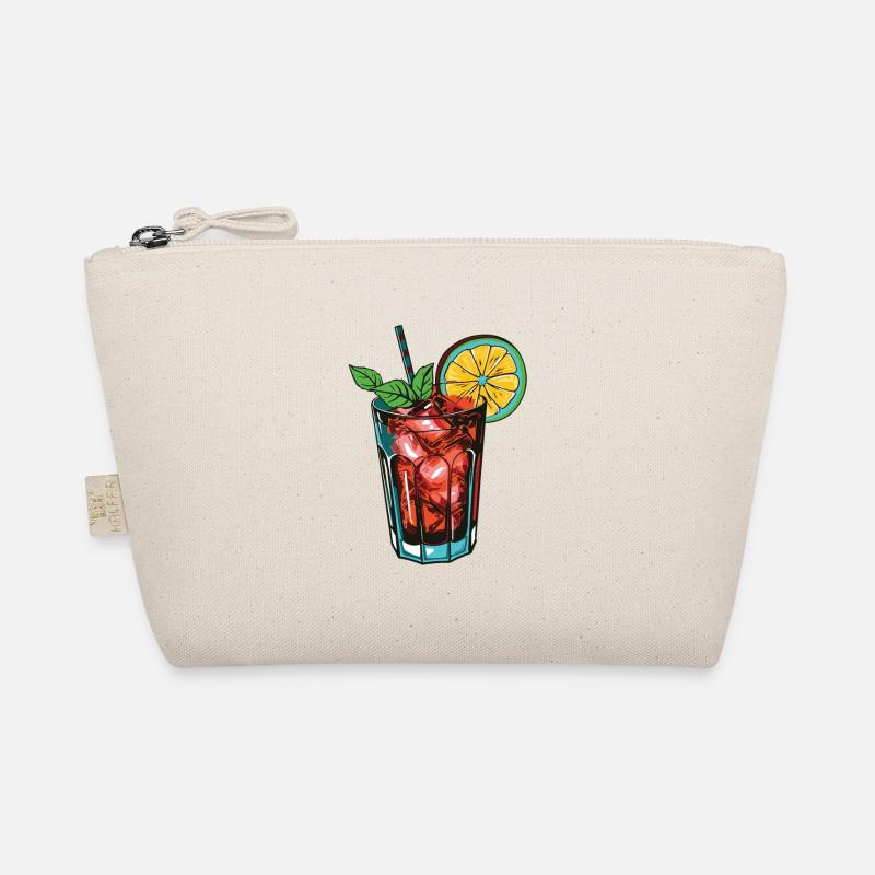 Lemonade Drink Symbol Organic Pouch