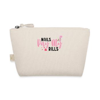 Nails Pay My Bills Manicure Nail Tech - Organic Pouch - nature - Front