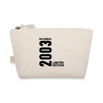 Anniversaire homme femme I Décembre 2003 - Trousse biologique - nature - Devant