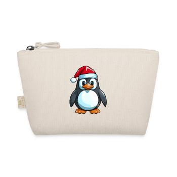 Pingouin Comic Noël - Trousse biologique - nature - Devant