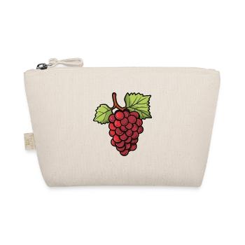 Weintrauben Symbol - Bio-Täschchen - Natur - Vorne