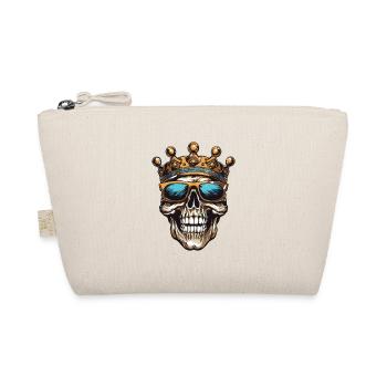 King Skull Party Crown - Organic Pouch - nature - Front