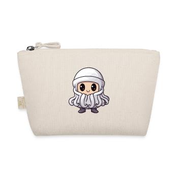 Octopus Winter Animal Baby Comic - Organic Pouch - nature - Front