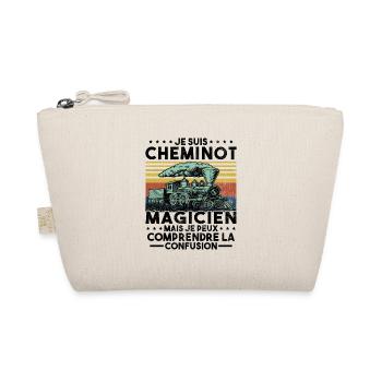 Cheminot Conducteur De Train Chemin De Fer - Trousse biologique - nature - Devant