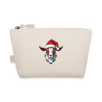 Chèvre Noël Animal Portrait Noël - Trousse biologique - nature - Devant