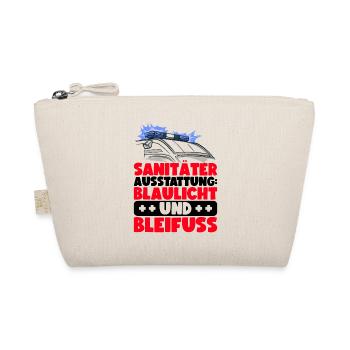 Sanitäter Krankenwagen Rettungssanitäter Notarzt - Bio-Täschchen - Natur - Vorne