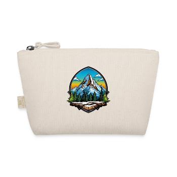 Mountains Symbol Hiking Shield - Organic Pouch - nature - Front