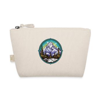 Landscape Mountains Coat of Arms - Organic Pouch - nature - Front