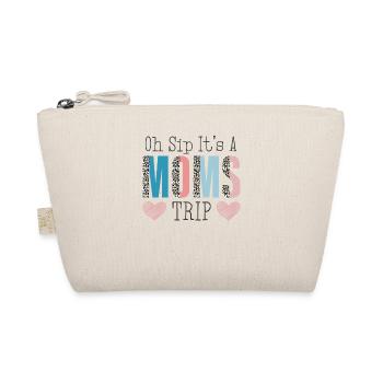 Moms Weekend Oh Sip It's A Moms Trip - Bio-Täschchen - Natur - Vorne