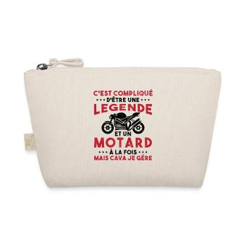 C'est compliqué d'être une Légende et un Motard - Trousse biologique - nature - Devant