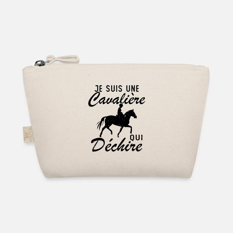 Ich bin ein Reiter, der Geschenke zerreißt Bio-Täschchen