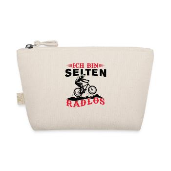 I'm Cycling Cyclist Saying - Organic Pouch - nature - Front