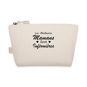 Les Meilleures Mamans Sont Infirmières - Trousse biologique - nature - Devant