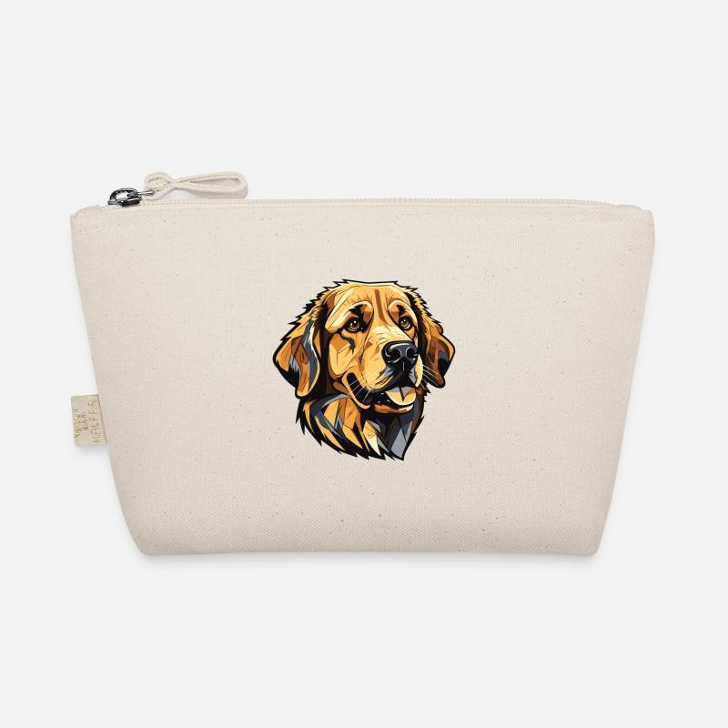 Golden Retriever Hund Kopf Bio-Täschchen
