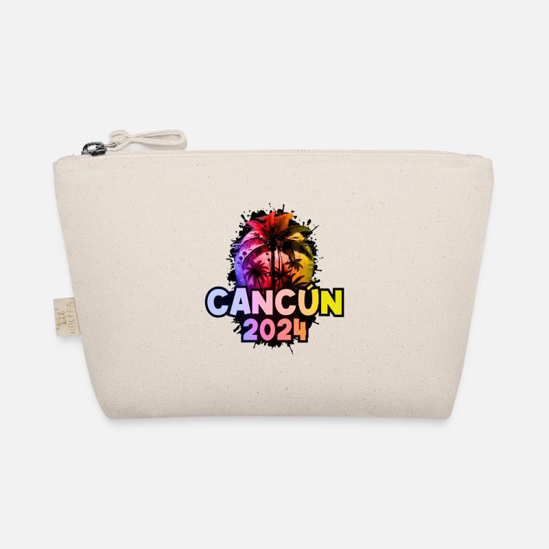 Cancun 2024 Urlaub Bunt Bio-Täschchen