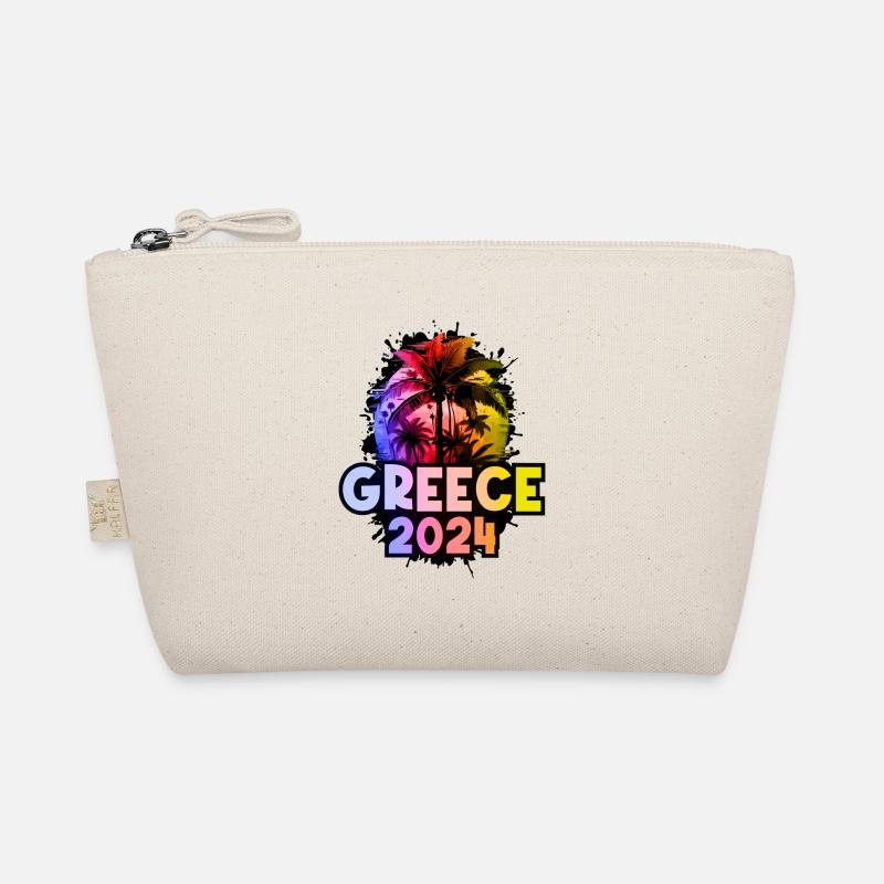 Grèce 2024 Vacances Coloré Trousse biologique