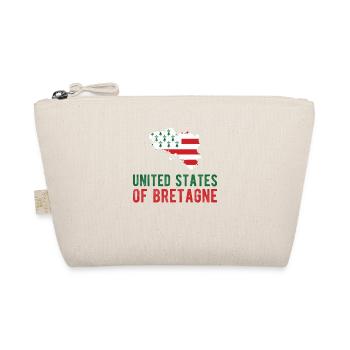 United States of Bretagne drapeau breton rouge - Trousse biologique - nature - Devant