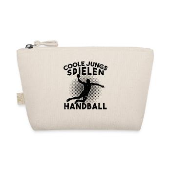 Des gars cool qui jouent au handball handball - Trousse biologique - nature - Devant