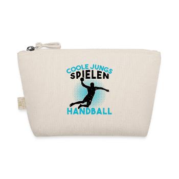 Des gars cool qui jouent au handball handball - Trousse biologique - nature - Devant