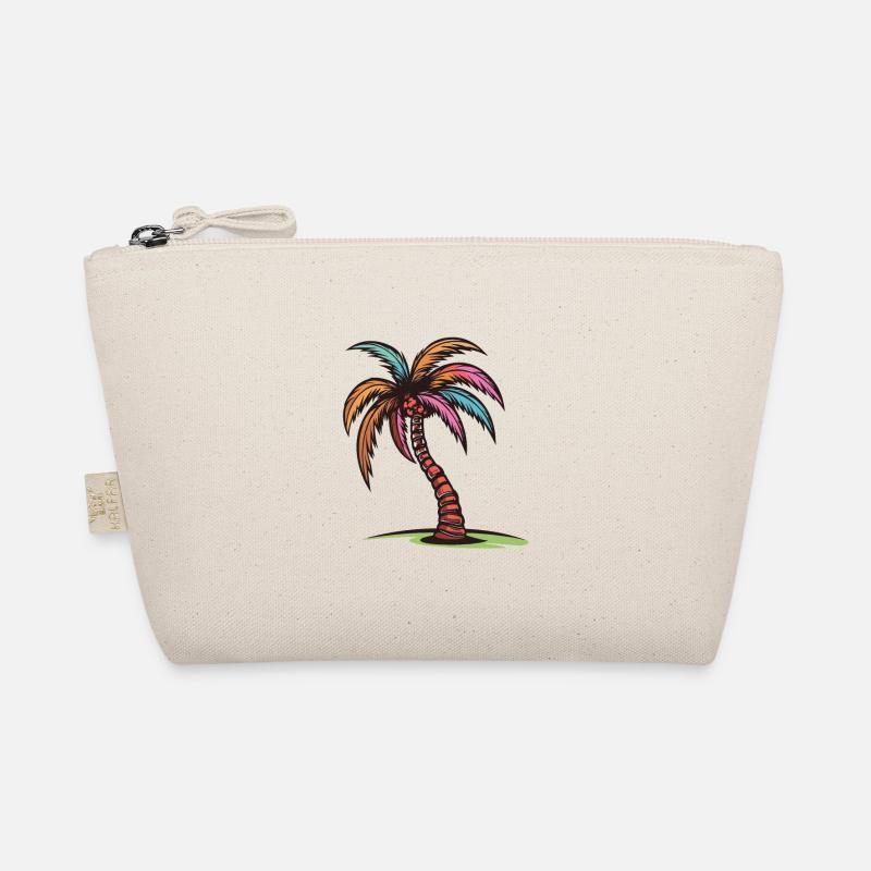 Palm Tree Holiday Icon Organic Pouch
