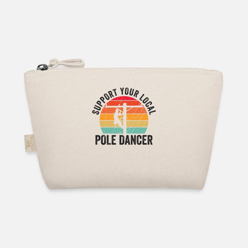 American Lineman Powerline Worker Design Organic Pouch