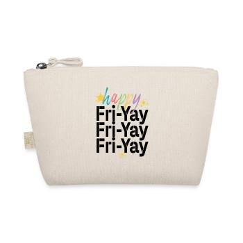 Happy Fri Yay Teacher Weekend Funny Meme - Organic Pouch - nature - Front