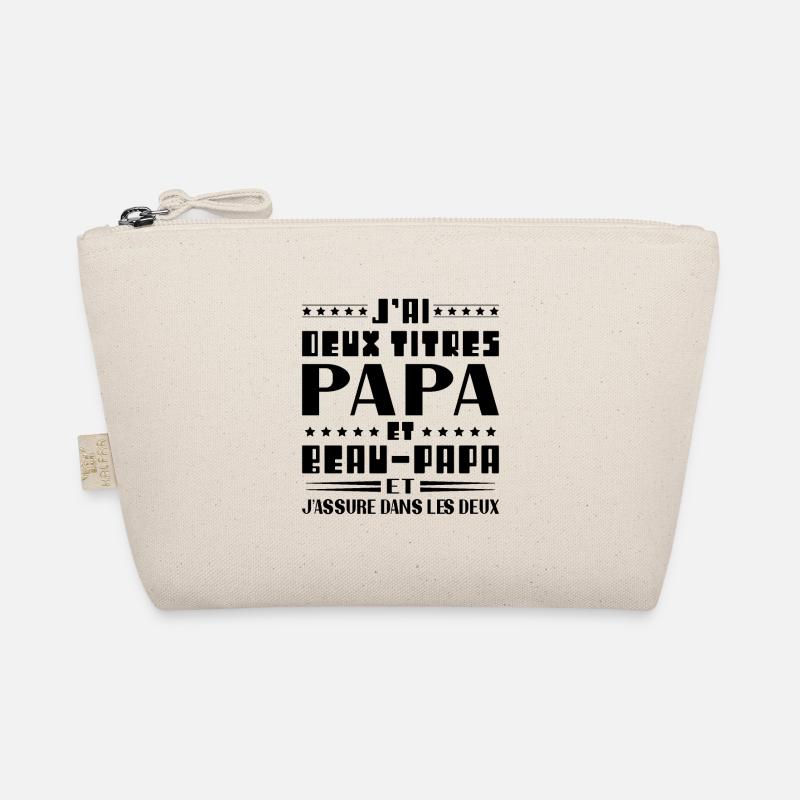 I have two titles: Daddy and Stepdad Organic Pouch