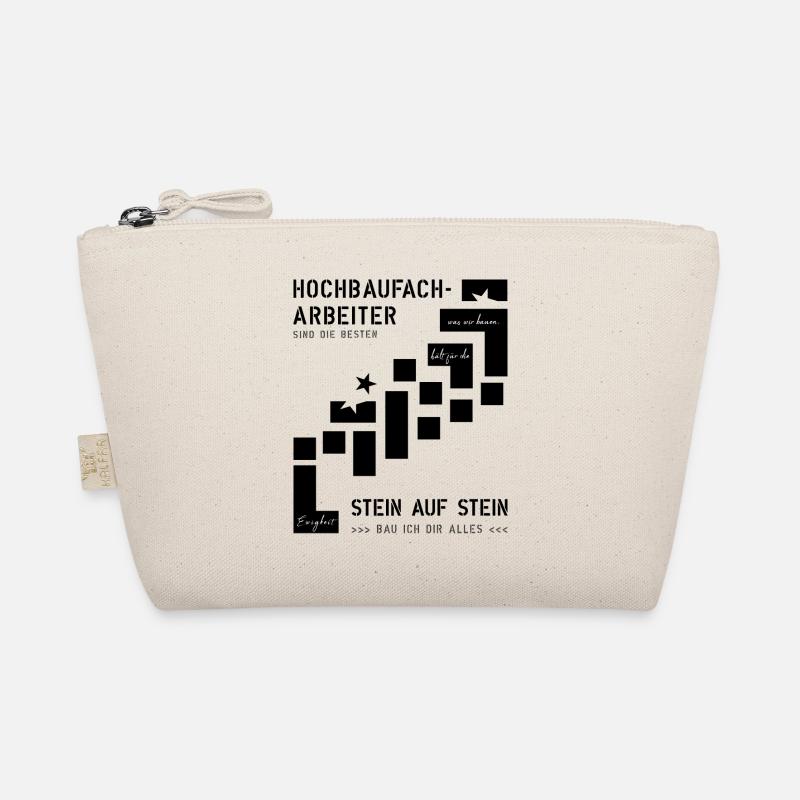Building construction worker bricklayer Organic Pouch