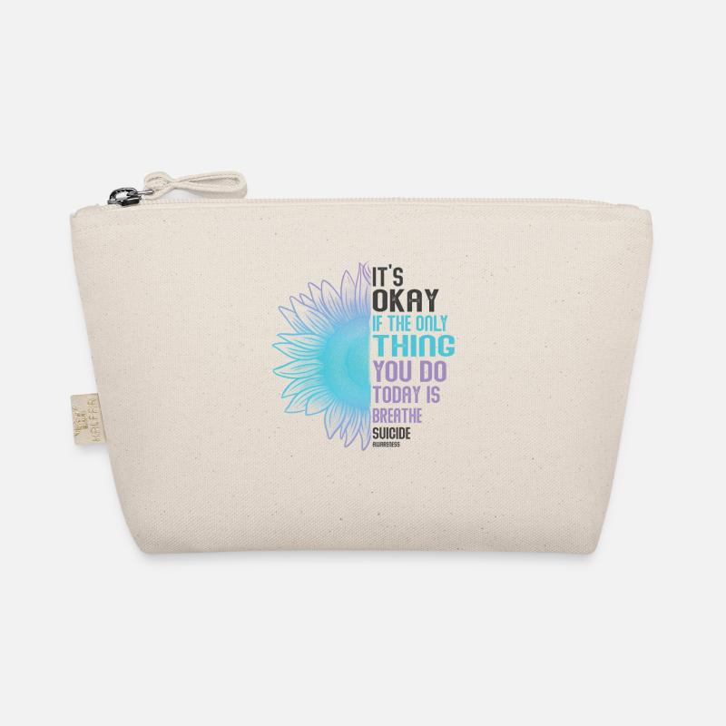 Guerrier de la santé mentale violet et turquoise Trousse biologique