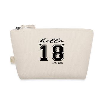 Hello 18 est 2006 - Organic Pouch - nature - Front