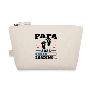 Papa 2025 Drôle Cadeau de Fête des Pères Femmes Enceintes - Trousse biologique - nature - Devant