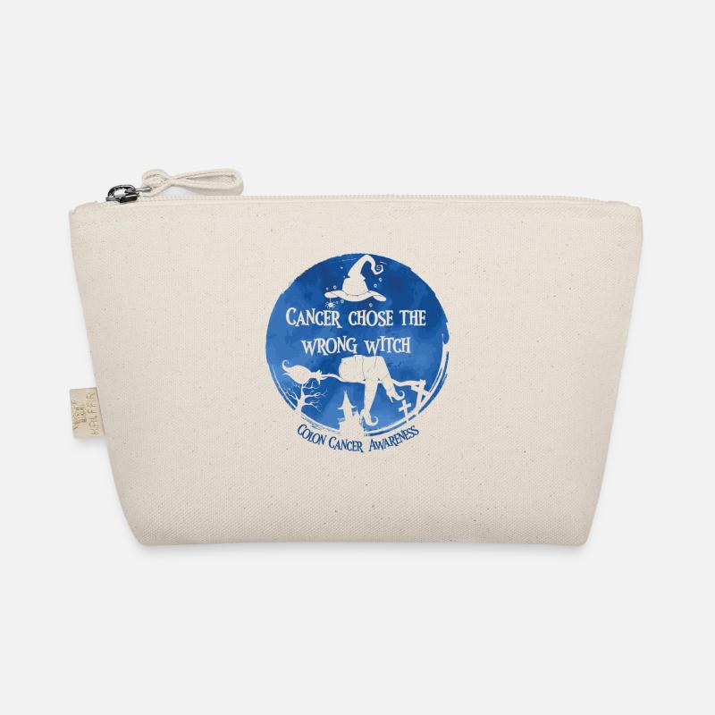 Cancer Witch Dark Blue Colon Organic Pouch