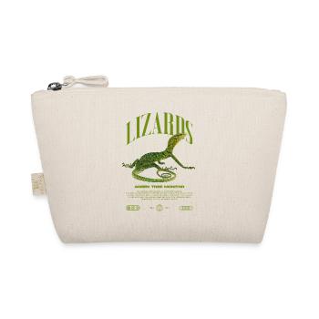 Green Tree Monitor Streetwear Lizard Keeper - Organic Pouch - nature - Front