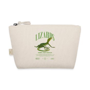 Green Tree Monitor Streetwear Lizard Keeper - Organic Pouch - nature - Front