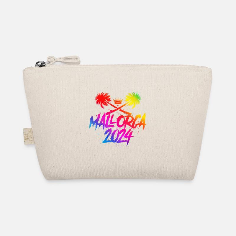 Mallorca 2024 Krone Bunt Bio-Täschchen