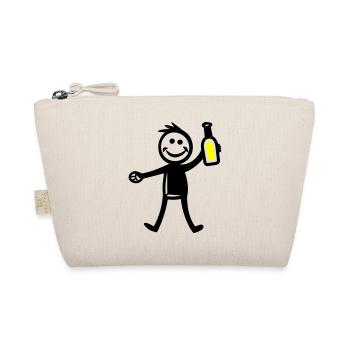 Boire une bouteille de bière - Trousse biologique - nature - Devant