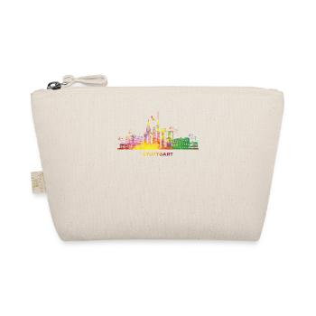 Cityscape Stuttgart Skyline Stuttgarter - Organic Pouch - nature - Front