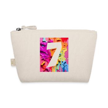 NON. 7 NUMÉRO 7 COLORÉ 7E ANNIVERSAIRE - Trousse biologique - nature - Devant