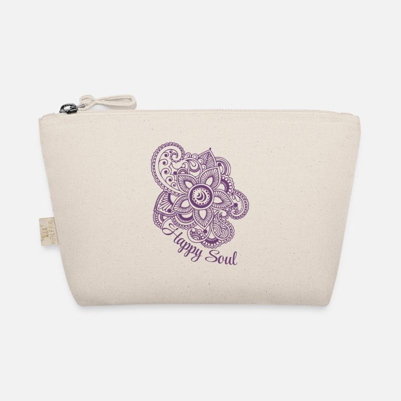 "Happy Soul" 1 - Bio-Täschchen - Natur